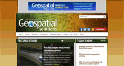 Desktop Screenshot of geospatial-solutions.com